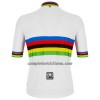 Maglia 2023 Campionati del mondo UCI Manica Corta Bianco